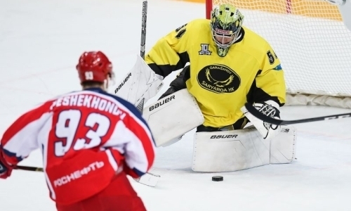 С запасом. Хоккеист «Сарыарки» лидирует в ВХЛ по важному показателю
