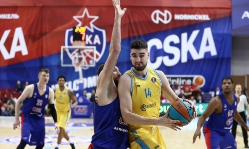 «Астана» крупно проиграла ЦСКА в матче ВТБ