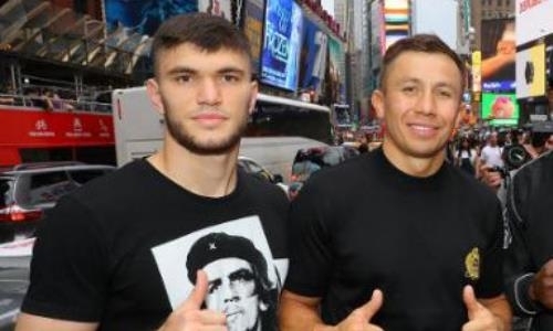 «Огромный талант». Промоутер Головкина назвал следующего чемпиона мира из Казахстана