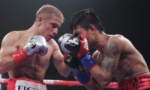 Чемпион мира из Мексики мощнейшим хуком по печени уничтожил земляка в первом раунде. Видео нокаута