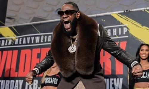 Деонтей Уайлдер и Тайсон Фьюри прибыли в Лас-Вегас на бой-рематч. Яркие фото