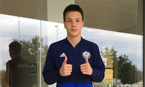 18-летний казахстанец сообщил о подписании контракта с клубом из Европы
