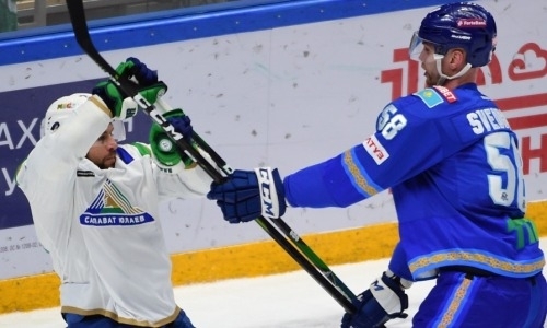 «Если кто-то пытается тронуть Эдди...». Гигант из «Барыса» разобрал победу над «СЮ», оценил свою форму и пригрозил всем соперникам