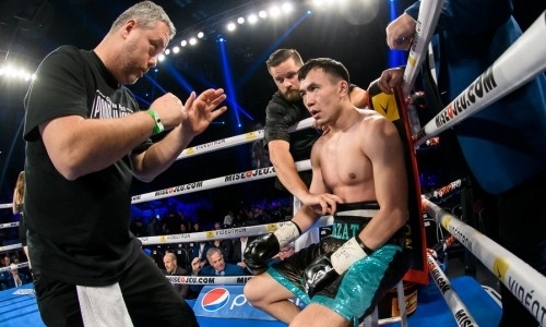 Как казахстанский боксер расправился с мексиканцем промоутера «Канело». Фото