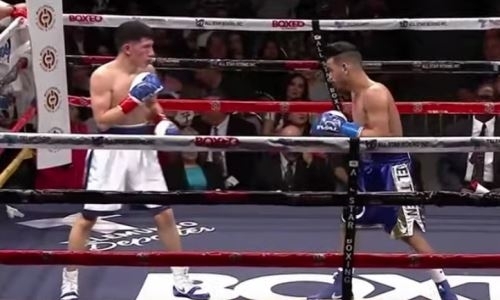 Двукратный олимпийский чемпион нокаутом одержал вторую победу в профи. Видео