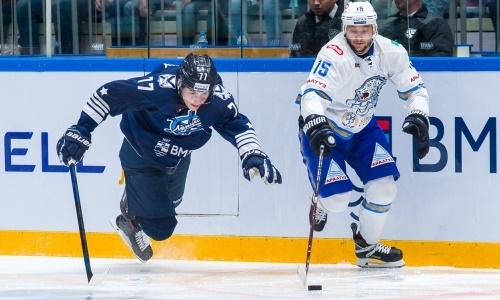 Видео шайб матча КХЛ «Адмирал» — «Барыс» 1:3