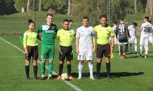 «Окжетпес» переиграл украинский клуб в товарищеском матче с пятью голами