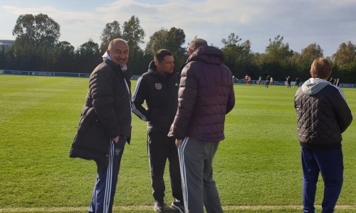 На последнем матче «Астаны» был замечен интересный зритель