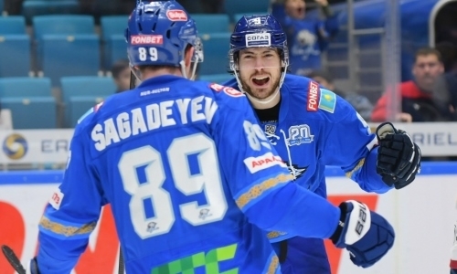 «Барыс» эмоционально отреагировал на победу в дивизионе КХЛ во втором сезоне подряд