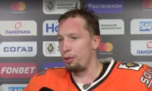 «Бьются, толкаются». Автор дубля «Амура» в ворота «Барыса» поделился планами на хет-трик