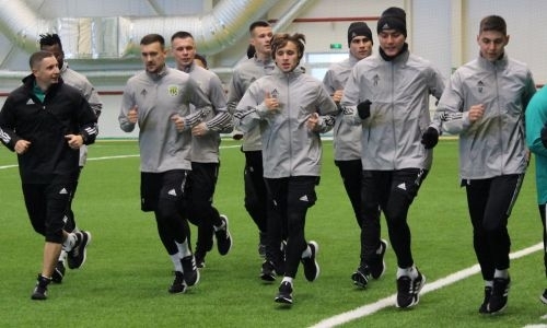 Видео с первой тренировки «Тобола» в Костанае