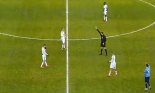 «Не было никакого желания в мяч сыграть». Исламбек Куат получил желтую карточку уже на 31-й минуте дебютного матча в РПЛ. Видео