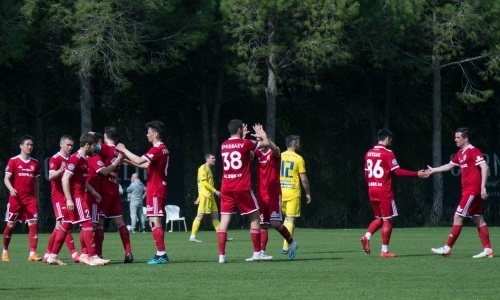 Казахстанская команда сыграла вничью товарищеский матч с китайским клубом