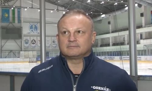 Видео послематчевой пресс-конференции игр чемпионата РК «Арлан» — «Горняк» 6:0, 5:1