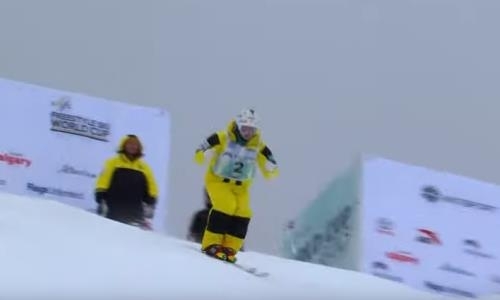 Видео «серебряного» проката Галышевой на этапе Кубка мира по фристайл-могулу в Калгари