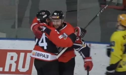 Видеообзор матча ВХЛ «Металлург» — «Сарыарка» 3:4 Б
