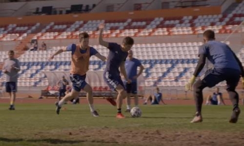 Видео тренировки «Астаны» на УТС в Португалии