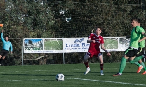 Фоторепортаж с товарищеского матча «Актобе» — «Абдыш-Ата» 1:0