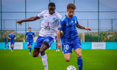 Фоторепортаж с товарищеского матча «Ордабасы» — «Самтредиа» 2:1