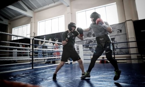 Фоторепортаж с подготовки боксеров сборной Казахстана к лицензионному турниру в Иордании