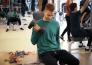 Фоторепортаж с тренировки «Атырау» в тренажерном зале на УТС