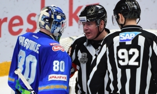 КХЛ разъяснила незасчитанную шайбу в матче плей-офф «Барыс» — «Металлург»