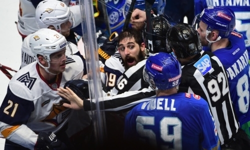 «Передали некий месседж». «Барыс» узнал о хитром плане «Магнитки» на второй матч плей-офф КХЛ