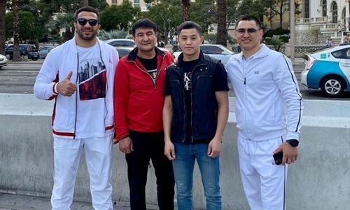 Казахстанские боксеры продолжают тренировки в зале Мэйвезера в Лас-Вегасе
