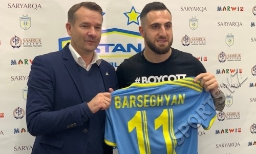 «Если будут билеты, то схожу на „Барыс“». Тигран Барсегян назвал плюсы перехода в «Астану» и преимущество игр в Алматы