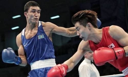 Как казахстанский боксер запугивал узбека перед боем в отборе на Олимпиаду-2020. Видео