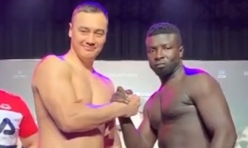 Прямая трансляция боев небитых казахстанцев Кособуцкого и Ажбенова из ОАЭ