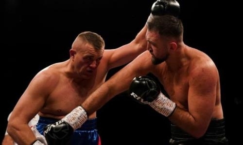 Мощно. Фьюри восхитил крутым нокаутом на шоу промоутера Головкина. Видео