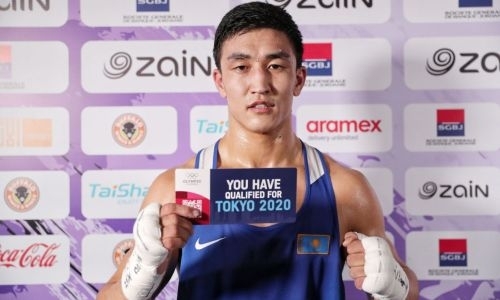 «Я с детства мечтал об этом». Казахстанец Аманкул прокомментировал победу над узбеком в отборе на Олимпиаду-2020