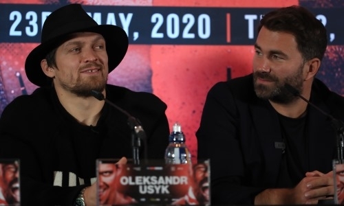 «Поймаю его и надаю подсрачников». Усик угрожает промоутеру Головкина