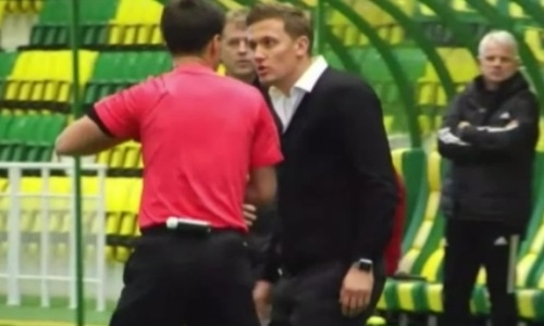 Договорился. Шпилевский удален в матче Премьер-Лиги с «Шахтером». Видео