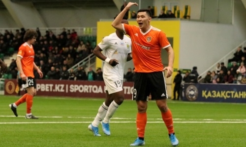 Бауыржан Турысбек забил юбилейный мяч в Премьер-Лиге