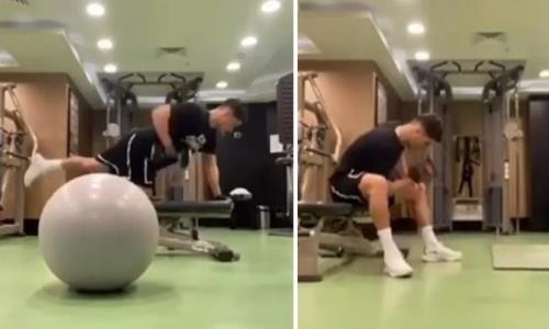 Звездный игрок «Астаны» показал забавное видео с тренинга во время пандемии коронавируса