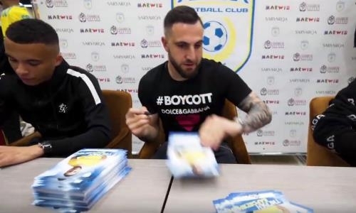 Видео встречи новобранцев «Астаны» с болельщиками клуба