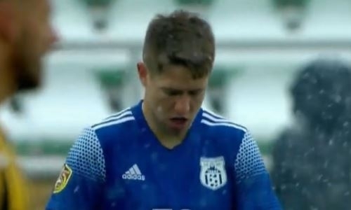 Видео гола Цатла матча Премьер-Лиги «Кайрат» — «Тараз»