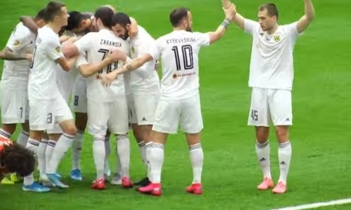 Видео гола Муртазаева матча Премьер-Лиги «Тобол» — «Шахтер»