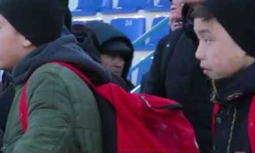 Видео предыгровой тренировки «Кайсара»