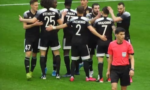 Видео гола Турысбека матча Премьер-Лиги «Шахтёр» — «Кайрат»