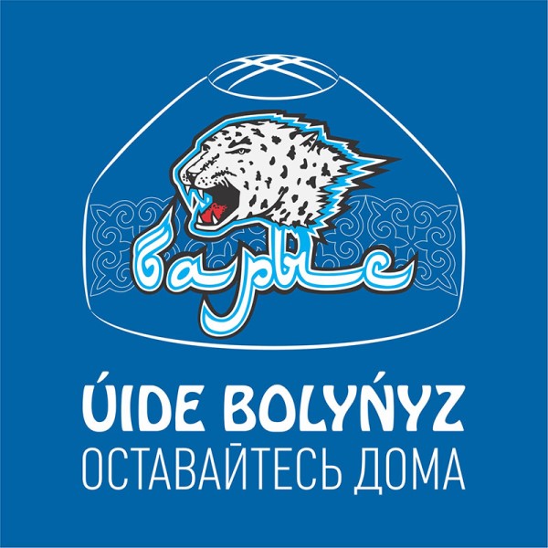 «Барыс» и «Сарыарка» поддержали челлендж и изменили логотипы. Фото