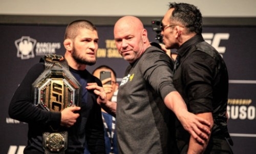 «Я — не коронавирус». Хабиб Нурмагомедов удивил ответом на требование Тони Фергюсона лишить его титула