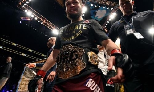 «Он не виноват». В России оценили «лишение» Хабиба Нурмагомедова пояса чемпиона UFC