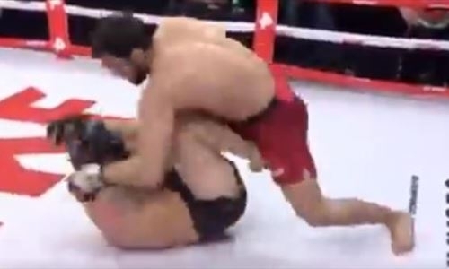 В Беларуси есть и MMA. Боец уничтожил соперника градом сокрушительных ударов. Видео нокаута