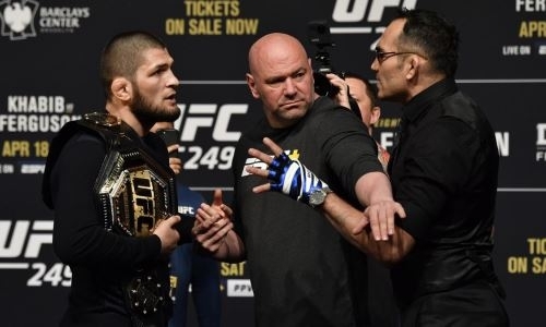 «Слушай меня, урод». Президент UFC попал в скандал из-за боя Нурмагомедов — Фергюсон