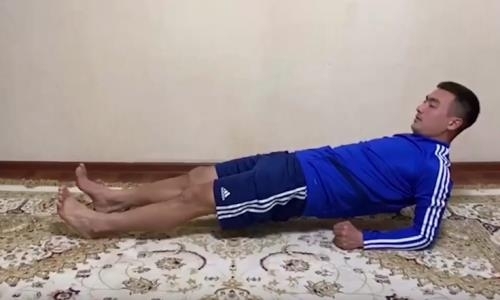 Видео тренировок футболистов «Жетысу» во время карантина