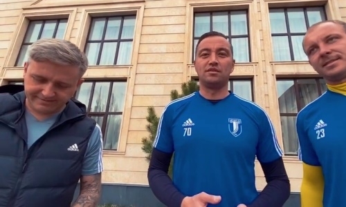 Видео тренировок футболистов «Жетысу» во время карантина