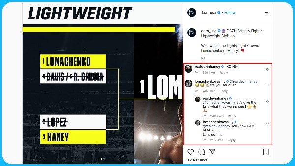 Ломаченко неожиданно договорился о бое с ещё одним непобежденным чемпионом